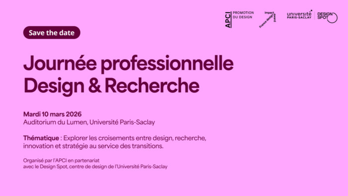 Journée professionnelle : Design & Recherche Lumen - Université Paris-Saclay Orsay